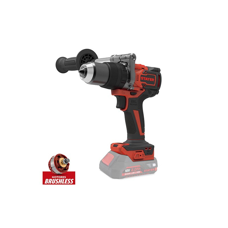 VISSEUSE PBL 150NM  BRUSHLESS L2026 + 2 BATTERIES 18V 6Ah + CHARGEUR + MALETTE DE RANGEMENT