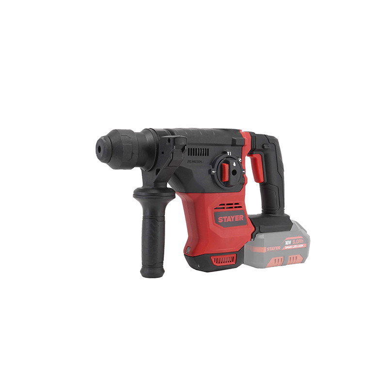 PERFORATEUR  SET STAYER HD X FORCE L2026 IK +  2 BATTERIES 18V 6Ah + CHARGEUR + MALETTE DE RANGEMENT