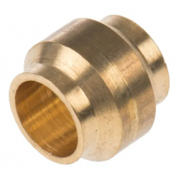 OLIVE DE RACCORD DE PRESSION LAITON 6MM LE PAQUET DE 10 REF 0124 06 00