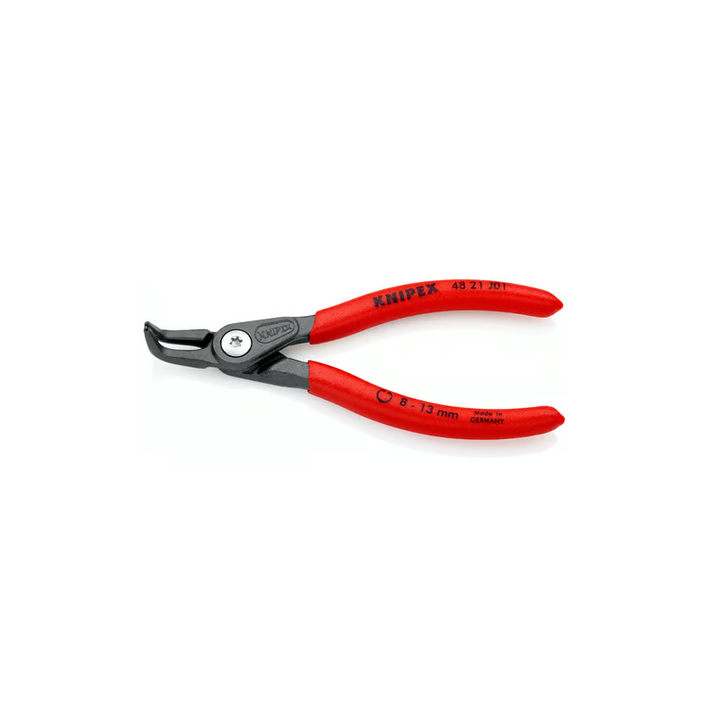 PINCE POUR CIRCLIPS INTERIEUR BEC COURBE Ø19 A 60