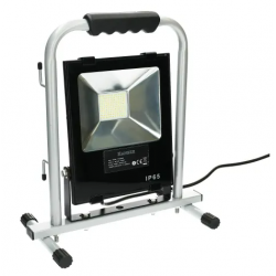 PROJECTEUR PORTABLE DE CHANTIER LED -50W - 4500 LUMEN -CÂBLE 3M HO5RNF 3G1 - TÊTE IP65 PROJECTEUR PORTABLE DE CHANTIER LED -50W - 4500 LUMEN -CÂBLE 3M HO5RNF 3G1 - TÊTE IP65