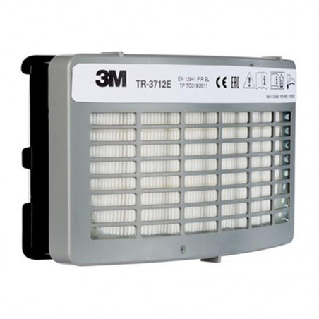 FILTRE À PARTICULES POUR APPAREIL RESPIRATOIRE À VENTILATION ASSISTÉE 3M™ VERSAFLO™ TR-3712E - 7100266123