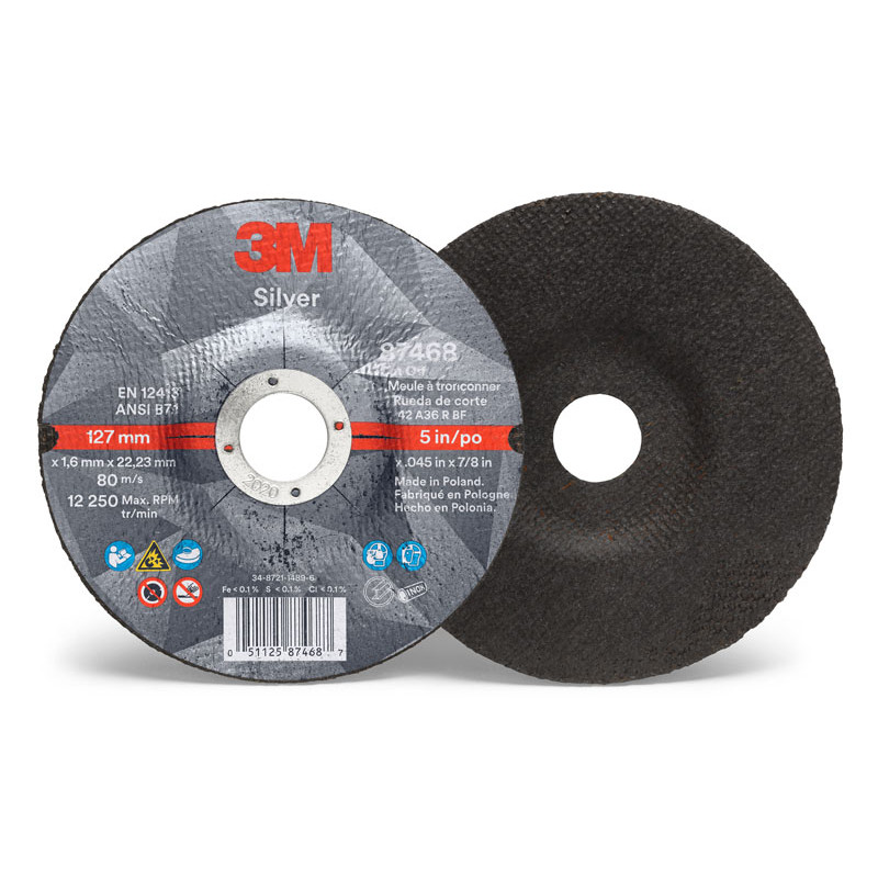 DISQUE À TRONÇONNER 3M SILVER T41