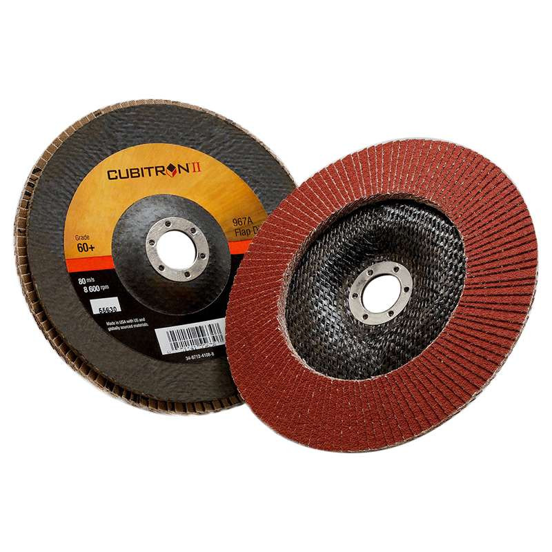 DISQUE À LAMELLES PLAT 3M CUBITRON II 967A CERAMIQUE