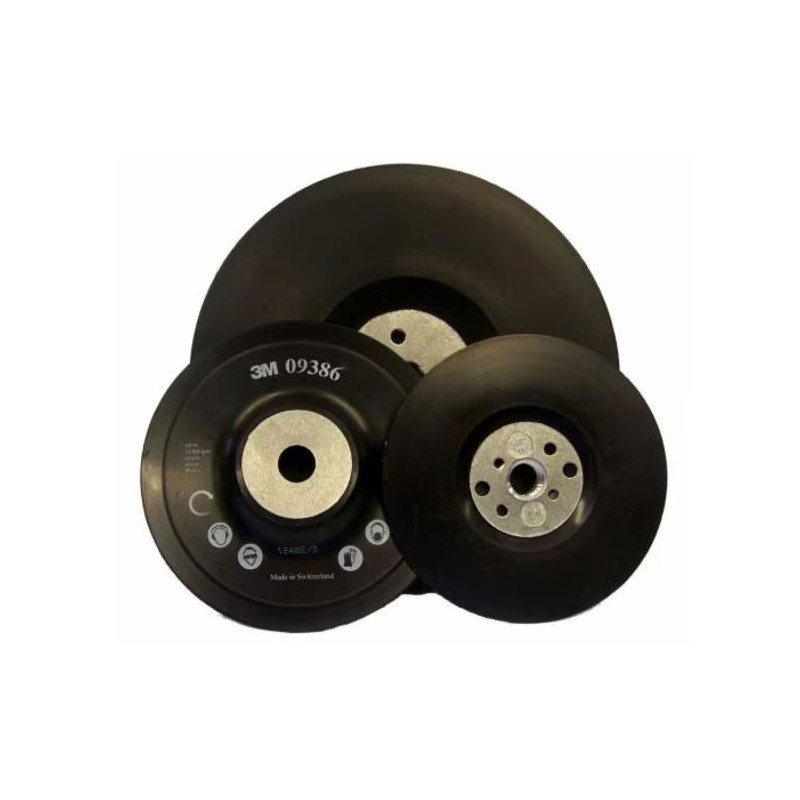 PLATEAU SOUPLE POUR DISQUE FIBRE D 125 MM - 3M Q09386