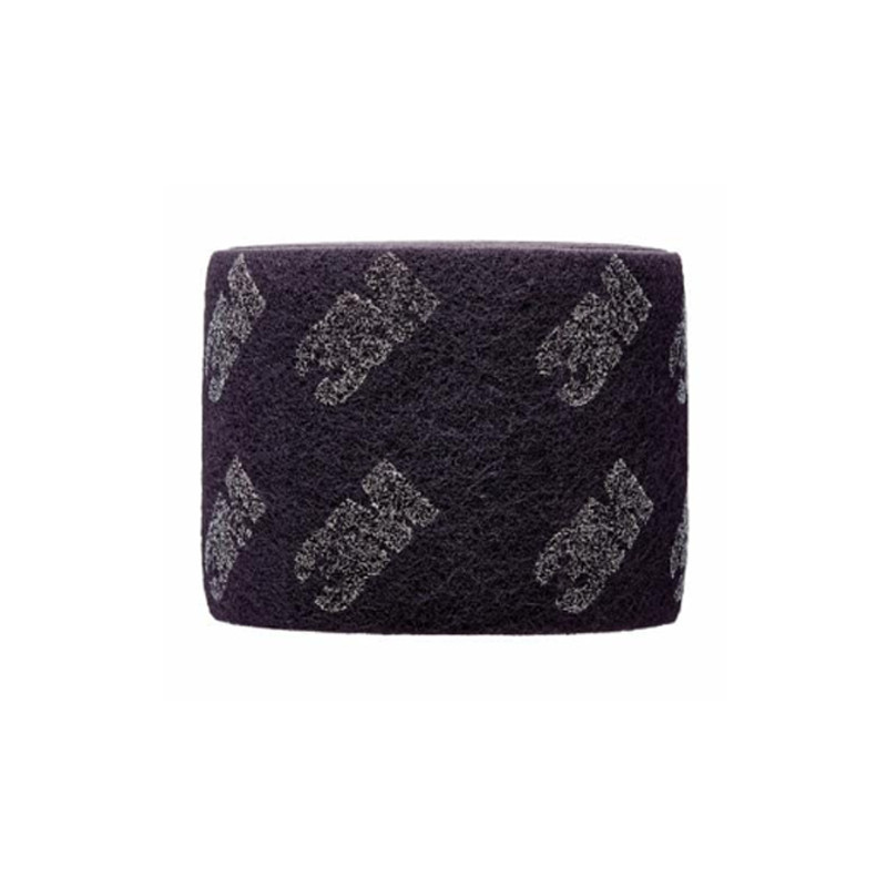 ROULEAU ABRASIF NON TISSÉ SCOTCH-BRITE™ CF-RL 150X115MM GRAIN A TRÈS FIN, VIOLET - 3M - Q07903