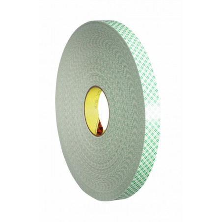 RUBAN ADHÉSIF DOUBLE FACE MOUSSE POLYURÉTHANE 3M