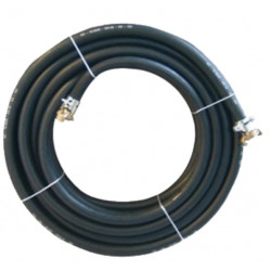 TUYAU AIR COMPRIME CHANTIER EQUIPE DE RACCORDS 19X27MM LONG 20M