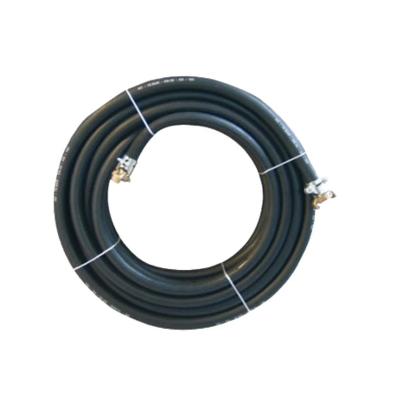 TUYAU AIR COMPRIME CHANTIER EQUIPE DE RACCORDS 19X27MM LONG 20M