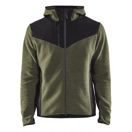 VESTE SOFTSHELL TRICOTÉE BLÅKLÄDER 59402536