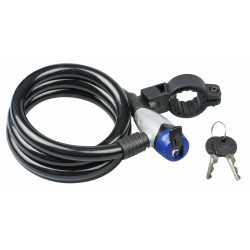 CÂBLE DE SÉCURITÉ EN SPIRALE À CLÉS BURG 1550 - MODÈLE 18060