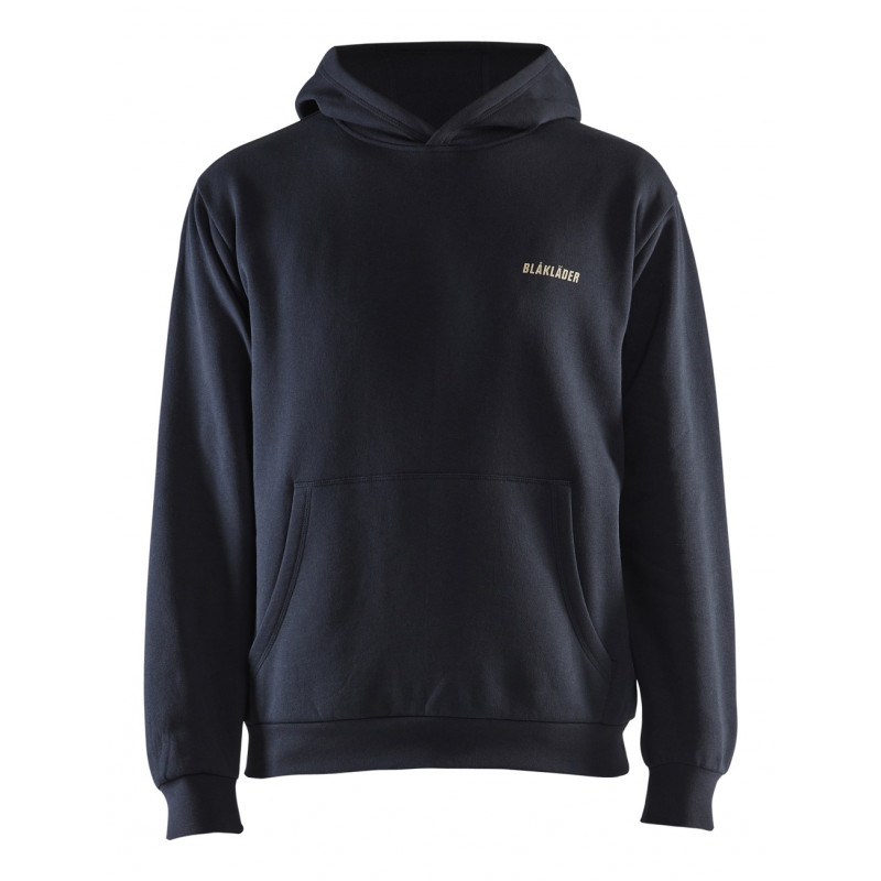 SWEAT À CAPUCHE BLEU MARINE LIFE IS TOO BLÅKLÄDER 94131169