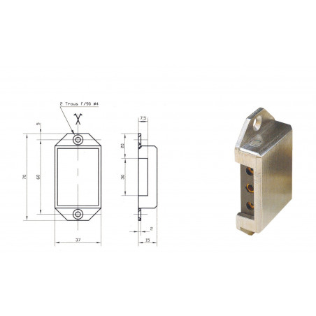 TARGETTE ÉLECTRIQUE BEUGNOT N° 22 & N° 23