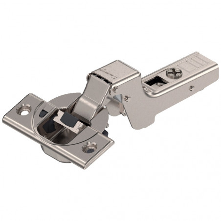 CHARNIÈRE CLIP TOP BLUM 110° BLUMOTION DÉSACTIVABLE POUR PORTE ENCLOISONNÉE, GRAND COUDE, OUVERTURE GAUCHE