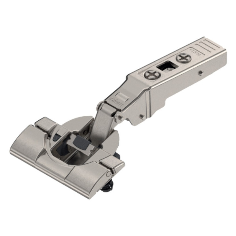 CHARNIÈRE CLIP TOP BLUM 95° POUR PORTE SORTANTE D'ANGLE -45° À VISSER