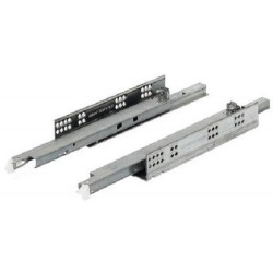 COULISSE INVISIBLE BLUM TANDEM 560H AVEC AMORTISSEUR POUR TIROIR BOIS, SORTIE TOTALE