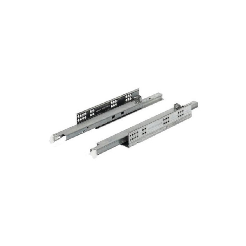 COULISSE INVISIBLE BLUM TANDEM 560H AVEC AMORTISSEUR POUR TIROIR BOIS, SORTIE TOTALE