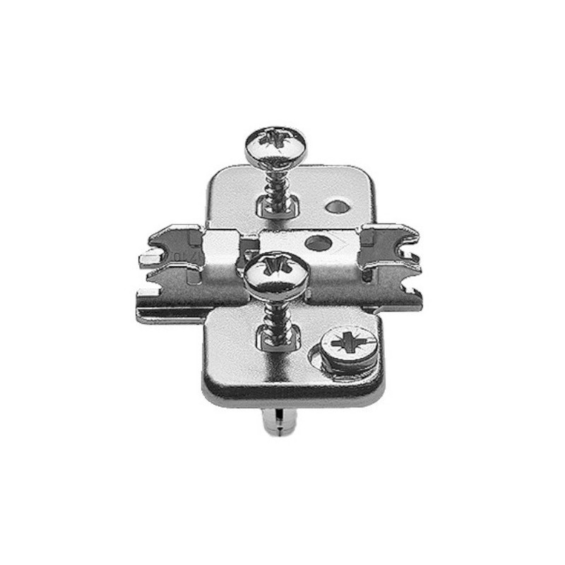 EMBASE CLIP TOP BLUM RÉGLABLE EN CROIX AVEC EXCENTRIQUES - EMB17