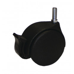 ROULETTE DE MEUBLE AVEC CHAPE EN PLASTIQUE AVL - MODÈLE 595