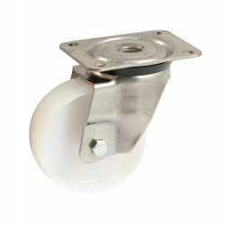 ROULETTES EN POLYAMIDE ET INOX AVL