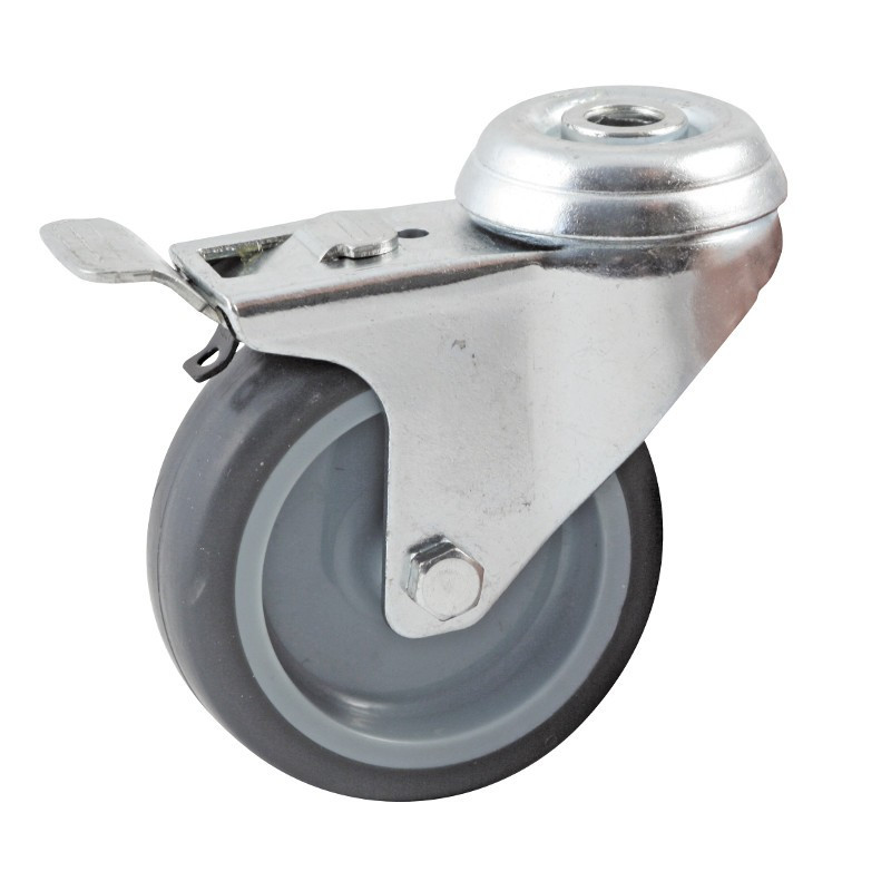 ROULETTE AMEUBLEMENT À ŒIL EN CAOUTCHOUC GRIS AVL - MODÈLE 552