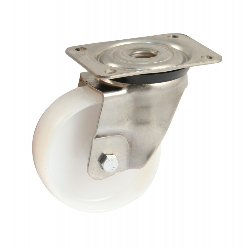 ROULETTES EN POLYAMIDE ET INOX AVL