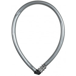 CÂBLE ANTIVOL 55CM FINITION GRIS ARGENT - ABUS - 1100/55 S GRIS CÂBLE ANTIVOL 55CM FINITION GRIS ARGENT - ABUS - 1100/55 S GRIS