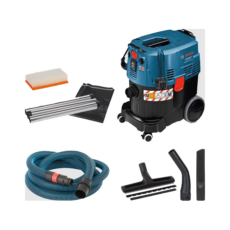 ASPIRATEUR BOSCH 1380W POUR SOLIDES ET LIQUIDES GAS 35 M AFC 35L PROFESSIONAL