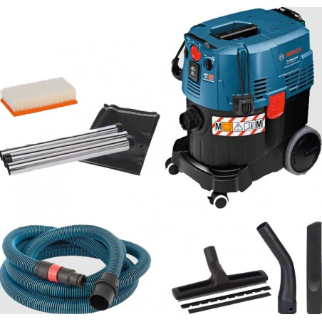 ASPIRATEUR BOSCH 1380W POUR SOLIDES ET LIQUIDES GAS 35 M AFC 35L PROFESSIONAL