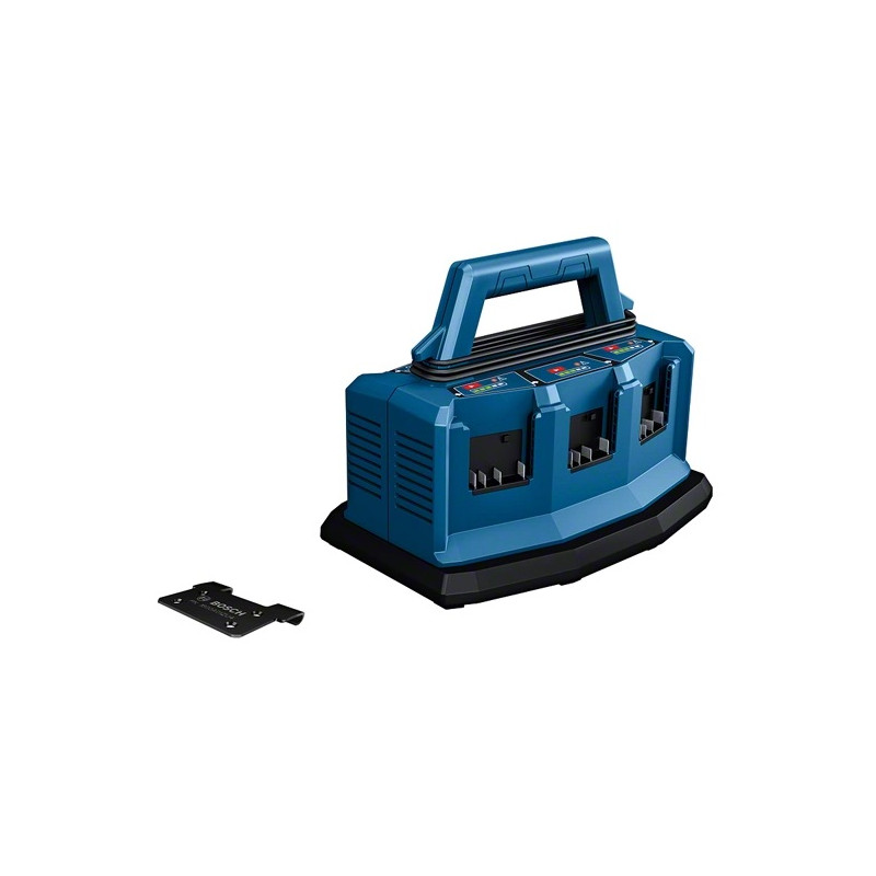 CHARGEUR BOSCH 18V GAL 18V6-80 À 6 BAIES, EMBALLAGE CARTON