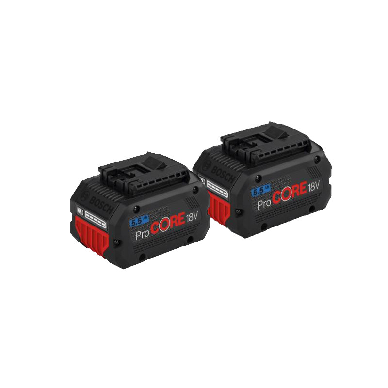 ENSEMBLE BOSCH PROCORE 18V AVEC 2 BATTERIES 5,5 AH