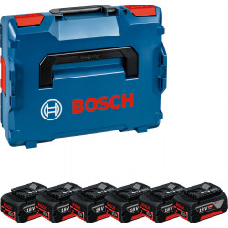 PACK ENERGIE 18V BOSCH 6 BATTERIES 4AH - COFFRET L-BOXX PACK ENERGIE 18V BOSCH 6 BATTERIES 4AH - COFFRET L-BOXX