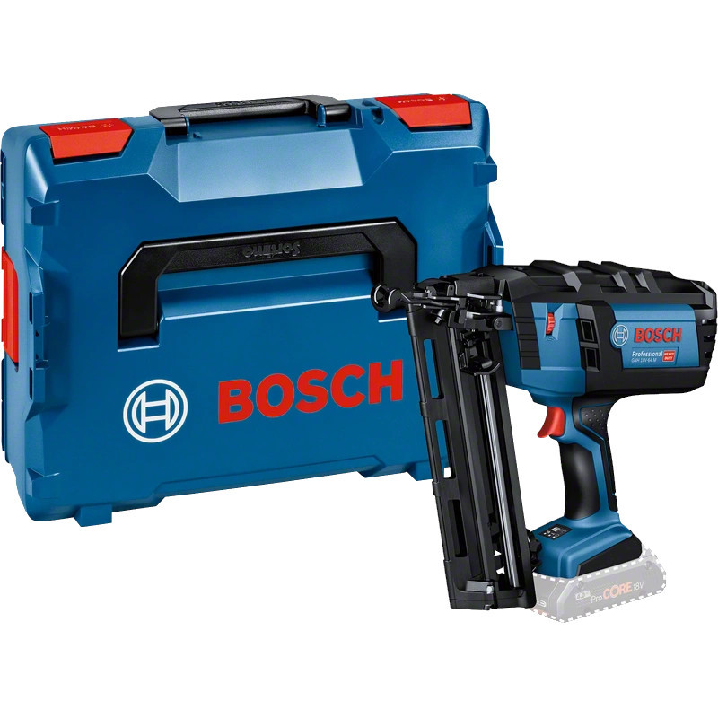 CLOUEUR 18V BOSCH GNH 18V-64 MODE RAFALE - COFFRET L-BOXX (SANS BATTERIE NI CHARGEUR)