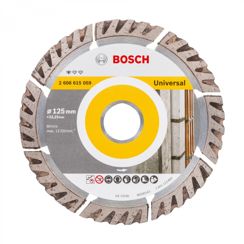 DISQUE DIAMANTÉ UNIVERSEL BOSCH 125 MM