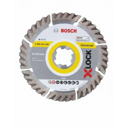 DISQUES DIAMANTÉS UNIVERSELS BOSCH X-LOCK 125 MM DISQUES DIAMANTÉS UNIVERSELS BOSCH X-LOCK 125 MM