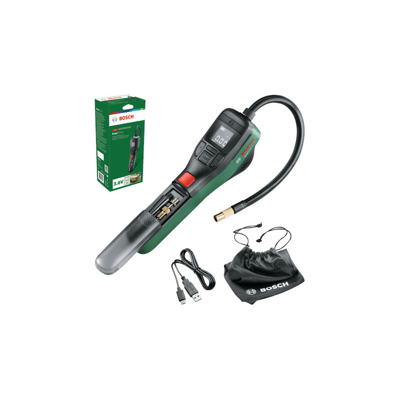 POMPE À AIR 3,6V BOSCH EASY PUMP 150 PSI