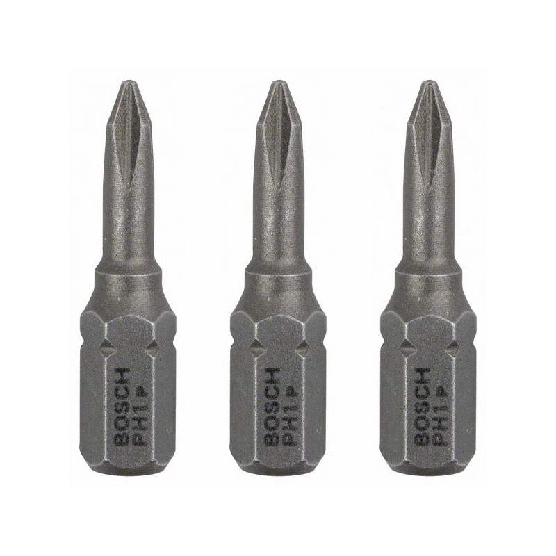 EMBOUT DE VISSAGE PH EXTRA-DUR POUR VIS CRUCIFORMES BOSCH