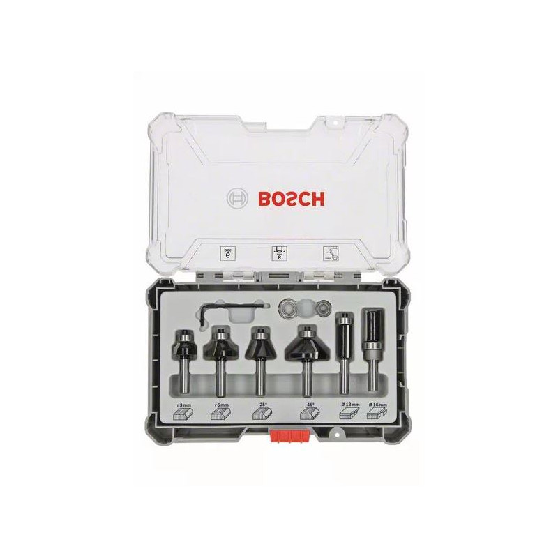 COFFRET 6 FRAISES À ARASER ET BORDAGE BOSCH