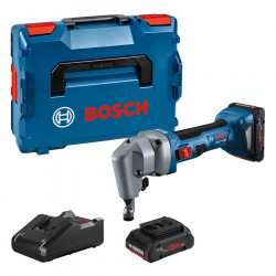 GRIGNOTEUSE 18V BOSCH GNA 18V-16 E - 2 BATTERIES PROCORE 4AH - CHARGEUR - COFFRET L-BOXX