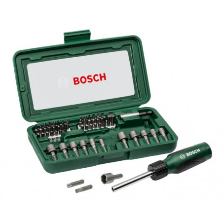 COFFRET DE VISSAGE BOSCH 46 PIÈCES - RÉFÉRENCE 2607019504
