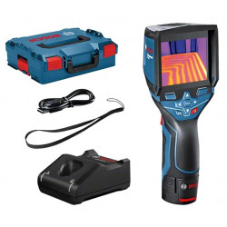 CAMÉRA THERMIQUE BOSCH GTC 400 C 12V AVEC BATTERIE 2AH, CHARGEUR ET COFFRET L-BOXX CAMÉRA THERMIQUE BOSCH GTC 400 C 12V AVEC BATTERIE 2AH, CHARGEUR ET COFFRET L-BOXX