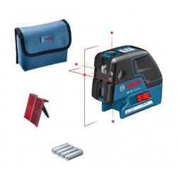 LASER BOSCH GCL 25 PROFESSIONAL COMBI POINTS ET LIGNES AVEC 4 PILES 1,5 V LASER BOSCH GCL 25 PROFESSIONAL COMBI POINTS ET LIGNES AVEC 4 PILES 1,5 V