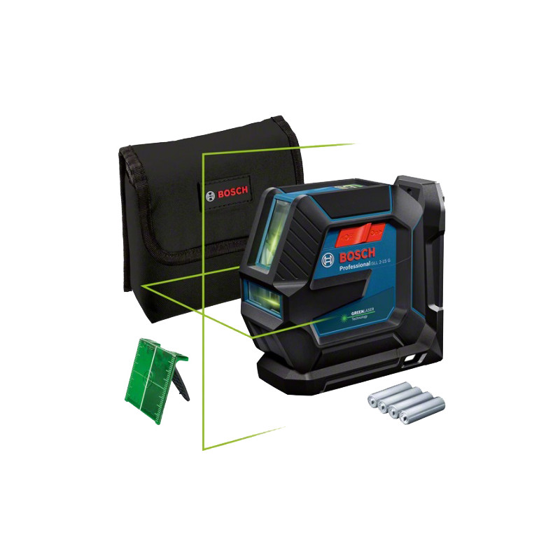 LASER LIGNES BOSCH GLL 2-15 G PROFESSIONAL - 0601063W00