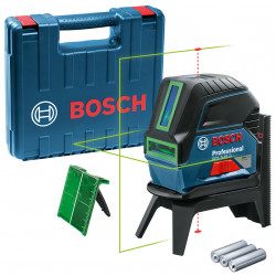 LASER POINTS ET LIGNES BOSCH GCL 2-15 G PROFESSIONAL AVEC COFFRET ET PILES 1,5 V LASER POINTS ET LIGNES BOSCH GCL 2-15 G PROFESSIONAL AVEC COFFRET ET PILES 1,5 V