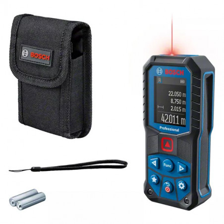 TÉLÉMÈTRE LASER BOSCH GLM 50-22 PROFESSIONAL 2X1,5V