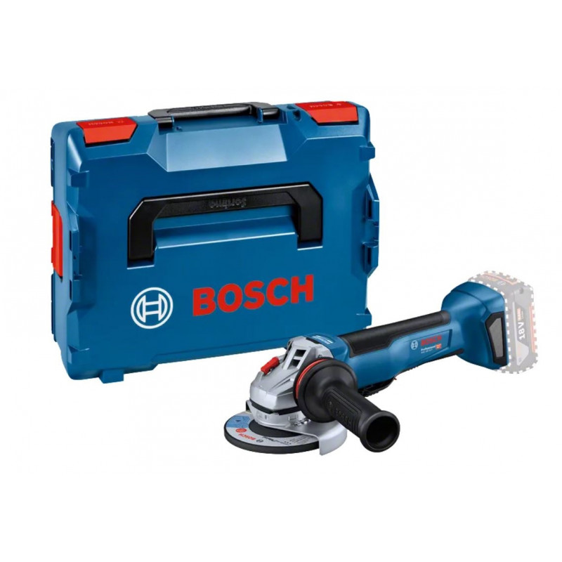 MEULEUSE BOSCH 125 MM 18V GWS 18V-10 P - COFFRET L-BOXX (SANS BATTERIE NI CHARGEUR)