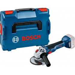 MEULEUSE D'ANGLE 18V BOSCH GWS 18V-10 - COFFRET L-BOXX (SANS BATTERIE NI CHARGEUR) MEULEUSE D'ANGLE 18V BOSCH GWS 18V-10 - COFFRET L-BOXX (SANS BATTERIE NI CHARGEUR)