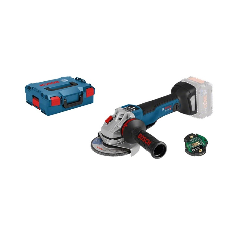MEULEUSE D'ANGLE 18V BOSCH GWS 18V-10 PSC - COFFRET L-BOXX (SANS BATTERIE NI CHARGEUR)