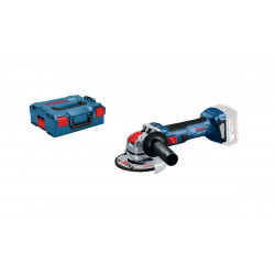MEULEUSE D'ANGLE X-LOCK 18V BOSCH GWX 18V-7 - COFFRET L-BOXX (SANS BATTERIE NI CHARGEUR) MEULEUSE D'ANGLE X-LOCK 18V BOSCH GWX 18V-7 - COFFRET L-BOXX (SANS BATTERIE NI CHARGEUR)
