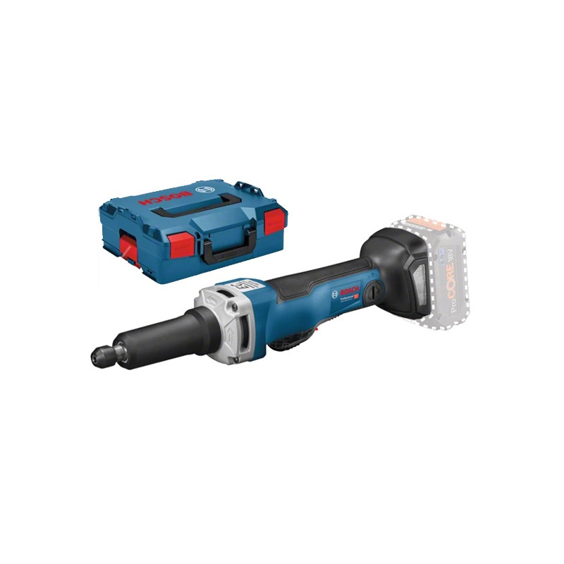 MEULEUSE DROITE 18V BOSCH GGS 18V-23 PLC - COFFRET L-BOXX (SANS BATTERIE NI CHARGEUR)
